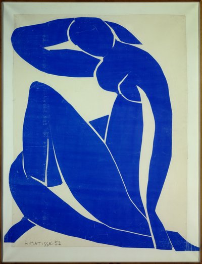 Kék akt II alkotó: Henri Matisse