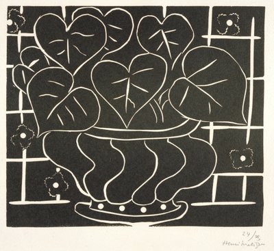 Begónia tál I alkotó: Henri Matisse