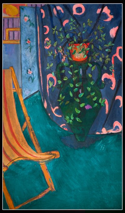 A művész műtermének sarka alkotó: Henri Matisse