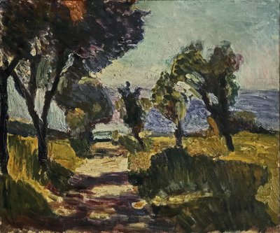 Korzikai táj olajfákkal alkotó: Henri Matisse