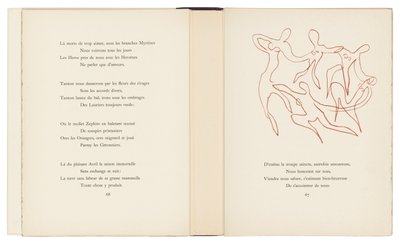 Válogatás Ronsard Amours című műveiből alkotó: Henri Matisse