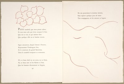 Ronsard Amours Florilège-je, november 29. alkotó: Henri Matisse