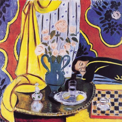 Harmónia sárga színben alkotó: Henri Matisse