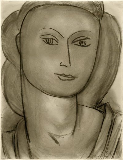 Mrs L.B. (Lucienne Bernard) alkotó: Henri Matisse