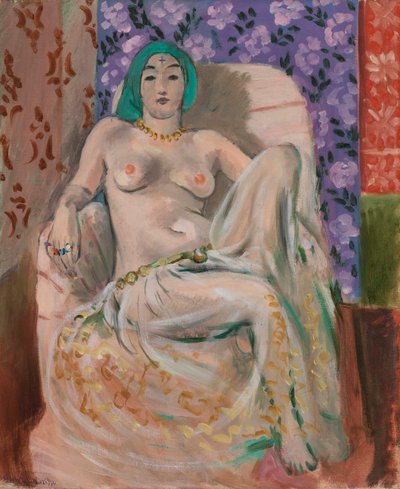 Mór nő (A felemelt térd) alkotó: Henri Matisse