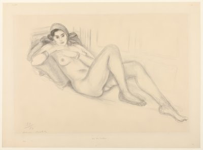 Akt turbánnal alkotó: Henri Matisse