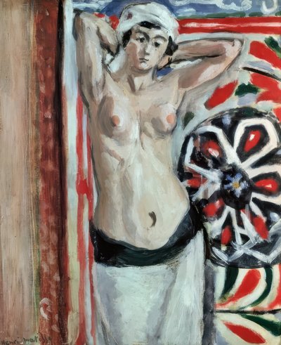 Odaliszk felemelt karral alkotó: Henri Matisse