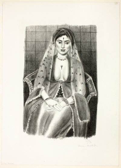 Perzsa nő alkotó: Henri Matisse