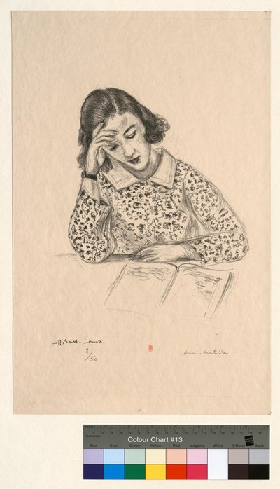 Kis olvasó lány alkotó: Henri Matisse