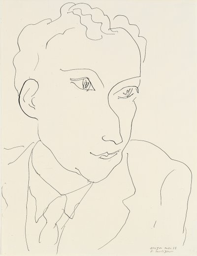 Louis Aragon portréja alkotó: Henri Matisse