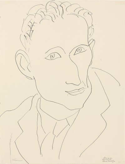 Louis Aragon portréja alkotó: Henri Matisse