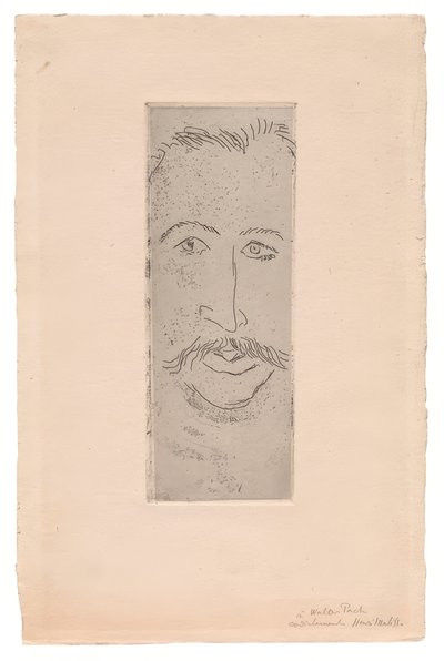 Walter Pach portréja alkotó: Henri Matisse
