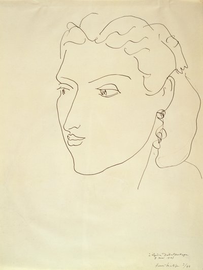 Egy nő portréja alkotó: Henri Matisse