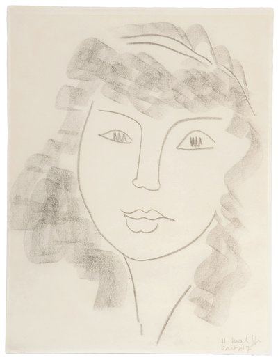 Egy nő portréja; Portrait de Femme alkotó: Henri Matisse