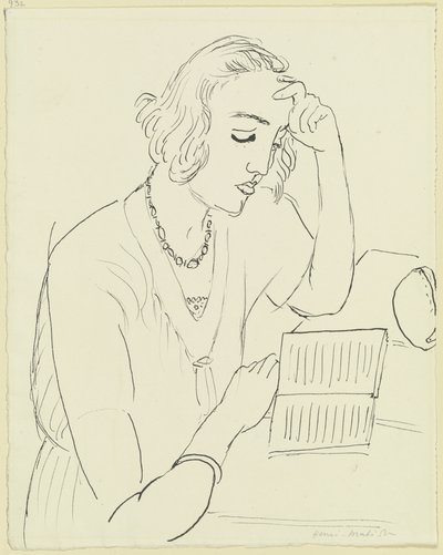 Olvasó nő alkotó: Henri Matisse