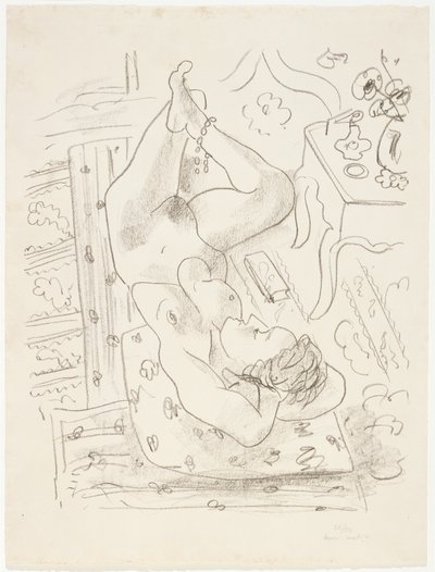 Fekvő akt alkotó: Henri Matisse