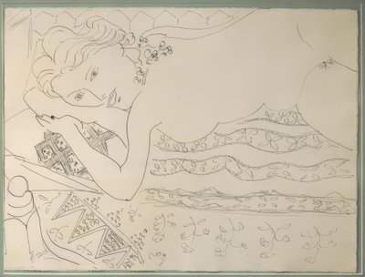 Fekvő akt alkotó: Henri Matisse