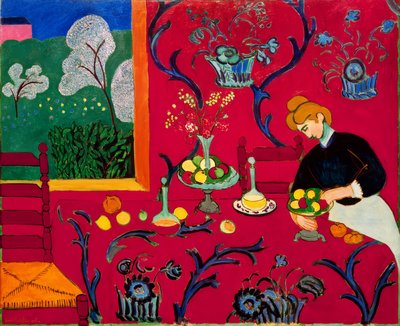 Red Room (Harmónia vörösben alkotó: Henri Matisse