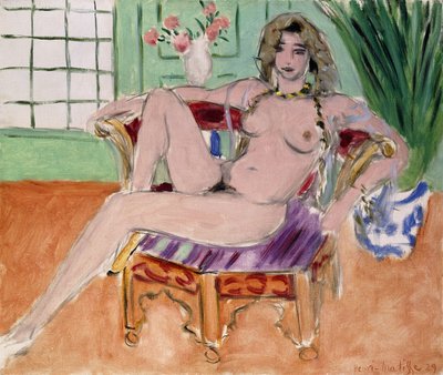 Ülő Odaliszk alkotó: Henri Matisse