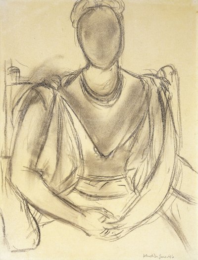 Ülő nő; Femme Assise alkotó: Henri Matisse