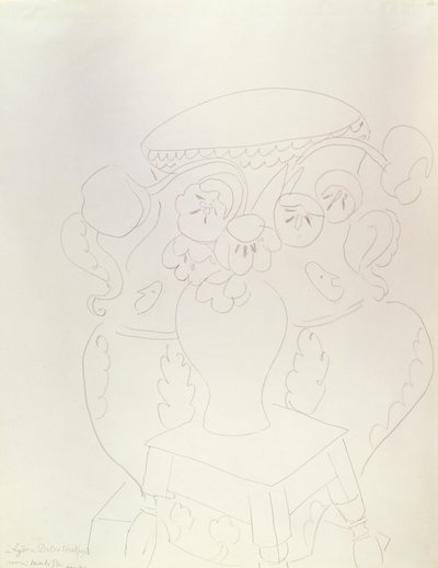 Csendélet két vázával alkotó: Henri Matisse