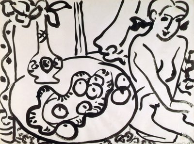 Csendélet egy aktussal alkotó: Henri Matisse