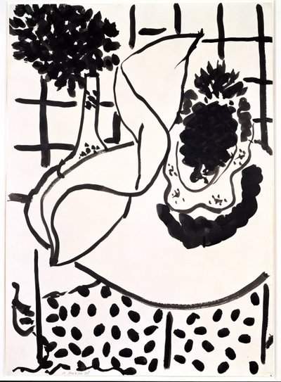 Csendélet ananásszal alkotó: Henri Matisse
