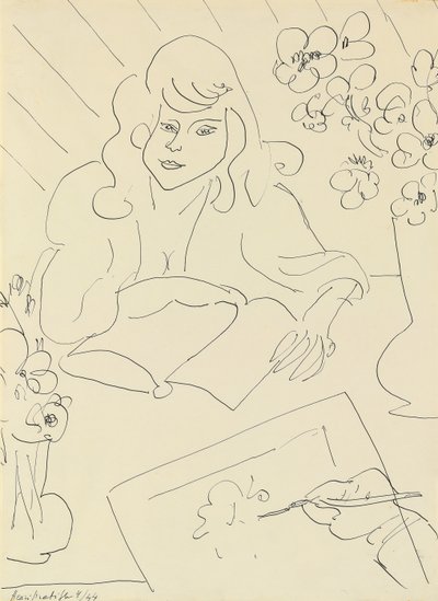 A modell alkotó: Henri Matisse