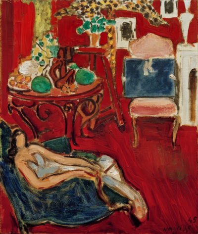 A kék művészeti mappa alkotó: Henri Matisse