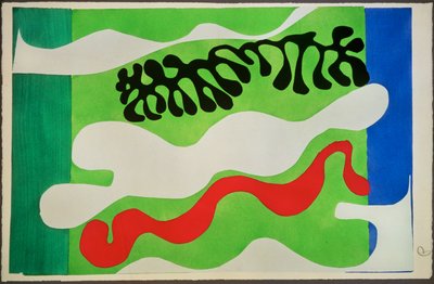 A lagúna, a "Jazz" sorozatból (litográfia) alkotó: Henri Matisse