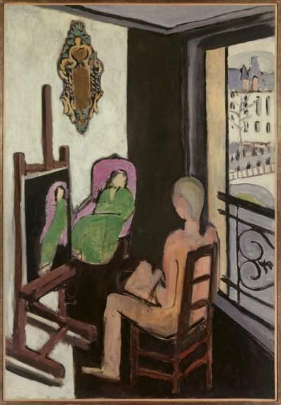 A festő a műtermében 1916 (olaj, vászon) alkotó: Henri Matisse