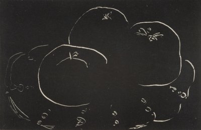 Három alma és tányér alkotó: Henri Matisse
