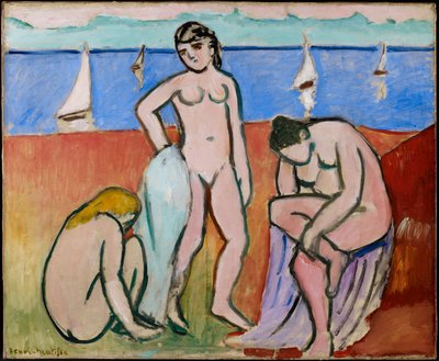 Három fürdőző alkotó: Henri Matisse