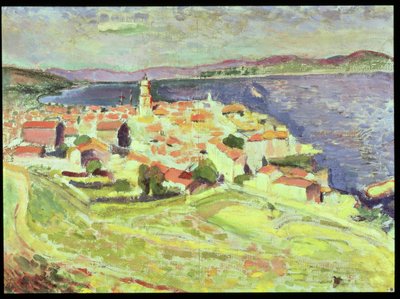 St. Tropez kilátása alkotó: Henri Matisse