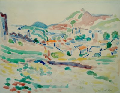 Kilátás Collioure-ra (falu) alkotó: Henri Matisse