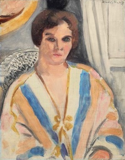 Nő keleti viseletben alkotó: Henri Matisse