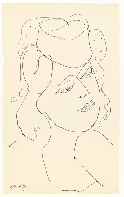 Nő kalapos alkotó: Henri Matisse