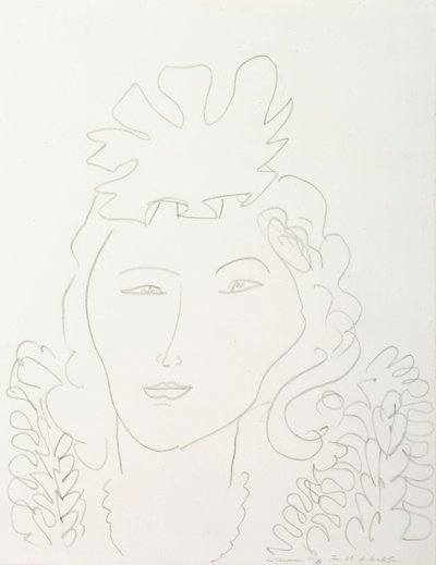 Kalapos nő alkotó: Henri Matisse
