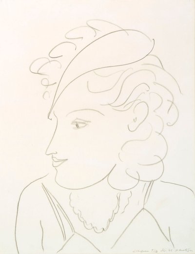 Nő kalappal alkotó: Henri Matisse