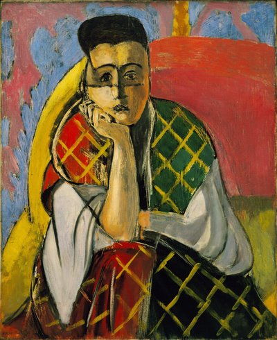 Nő fátyollal alkotó: Henri Matisse