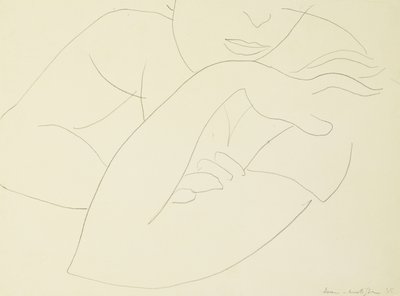Nő keresztbe tett karokkal alkotó: Henri Matisse
