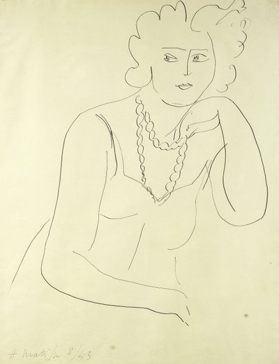 Női nyaklánc alkotó: Henri Matisse