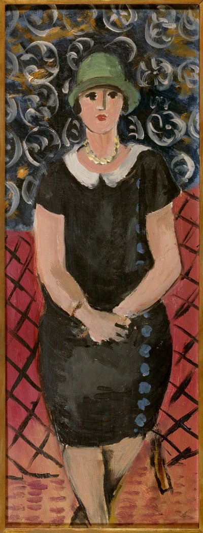 ülő nő 1925 körül (olaj, karton) alkotó: Henri Matisse