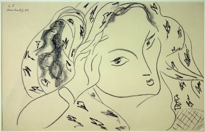 téma és variáció l.5 1942 (rajz) alkotó: Henri Matisse