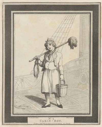 1. szám: Cabin Boy, 1799. február 15. alkotó: Henri Merke