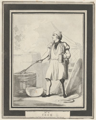 4. szám: Szakács, 1799. február 15. alkotó: Henri Merke