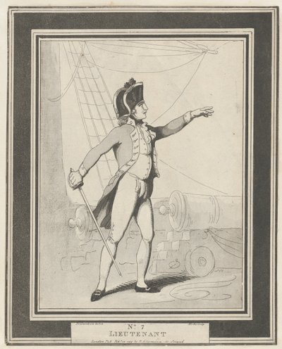 7. szám: hadnagy, 1799. február 15. alkotó: Henri Merke