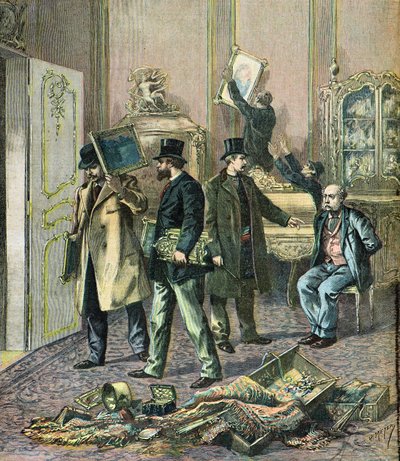 Betörés egy nagy párizsi szállodában alkotó: Henri Meyer