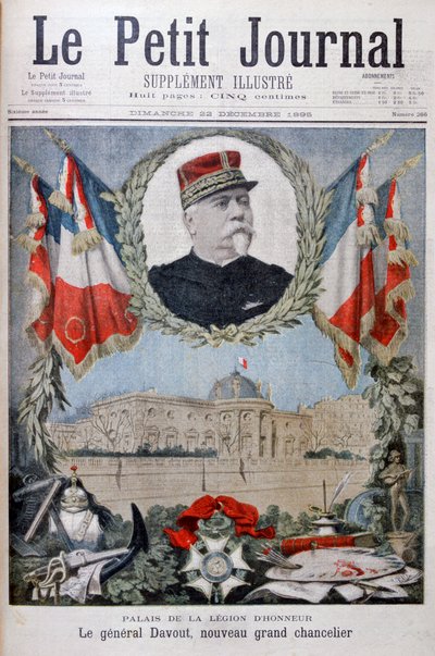 Davout tábornok, a Becsületrend nagykancellárja, 1895 alkotó: Henri Meyer
