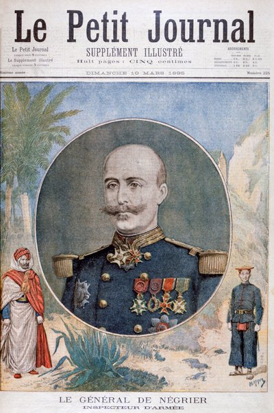 de Négrier tábornok, a francia hadsereg főfelügyelője, 1895 alkotó: Henri Meyer